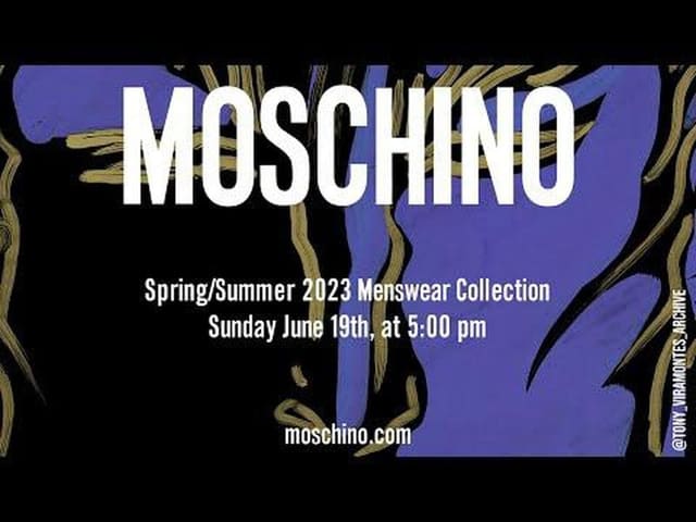 Moschino S/S 23 Men's Show — Moschino