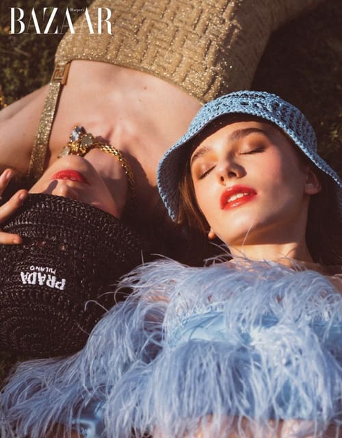 Zelda Sher and Oksana Jager — Harper's Bazaar Vietnam
