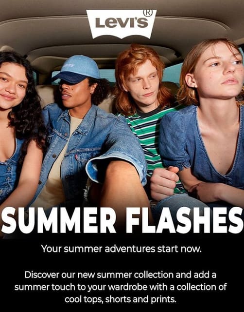 Levi's SS22 SUMMER FLASHES — Levi's