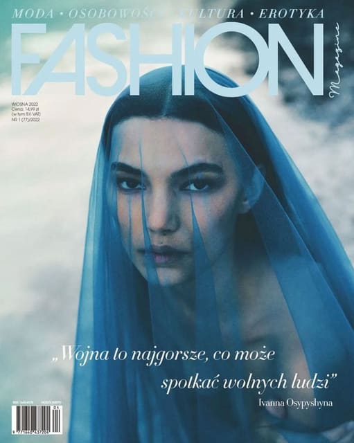 Fashion Magazine Poland Spring 2022 Cover — Fashion Magazine Poland