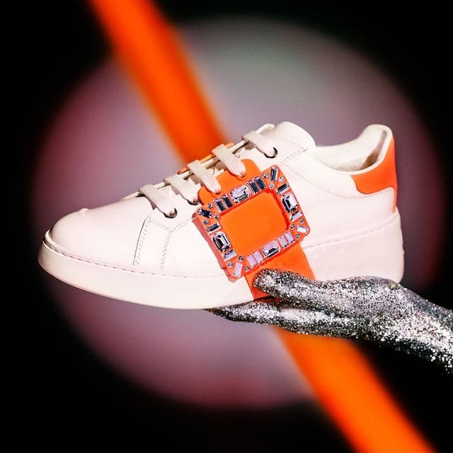 The Viv’ Skate Buckle Sneakers — Roger Vivier