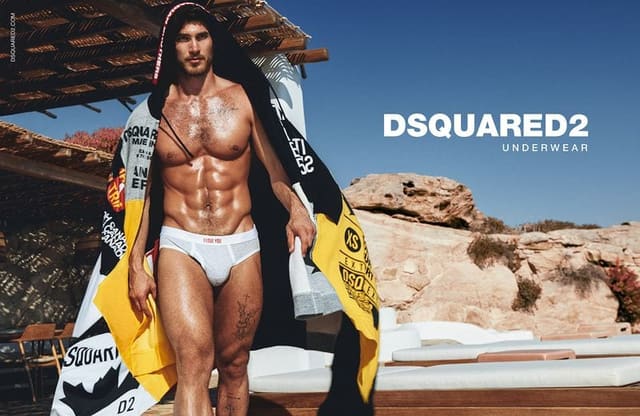 DSQUARED2 Underwear Summer 2022 campaign — Dsquared2