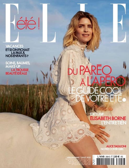 Elle France July 7, 2022 Cover — Elle France