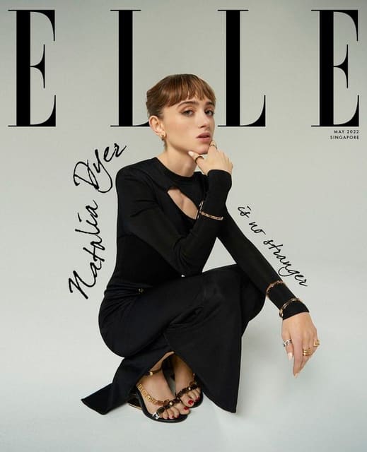 Natalia Dyer for ELLE Singapore — Elle Singapore