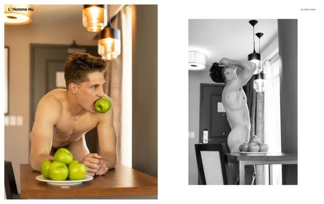 Young Apollo — The Perfect Man Magazine
