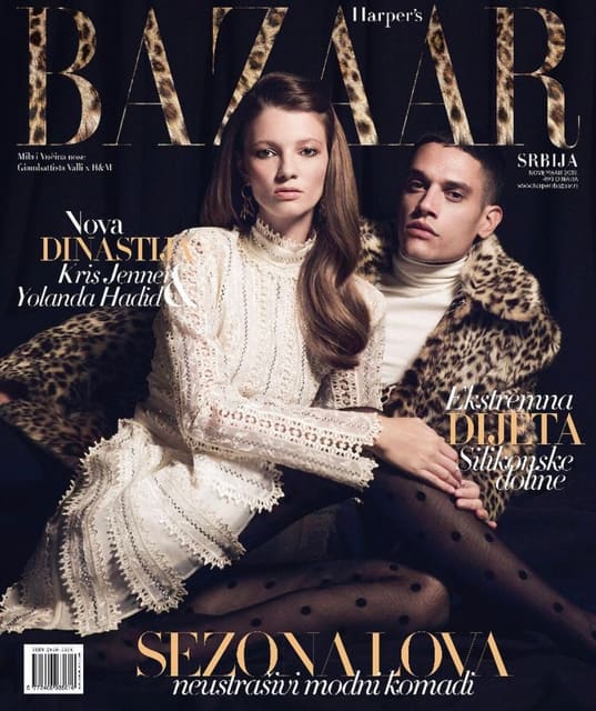 Harper's Bazaar Serbia November 2020 Cov... — Harper's Bazaar Serbia