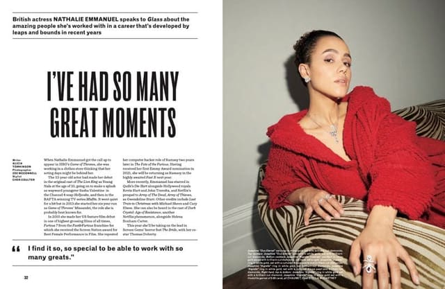 I've Had So Many Great Moments: Nathalie... — Glass Magazine