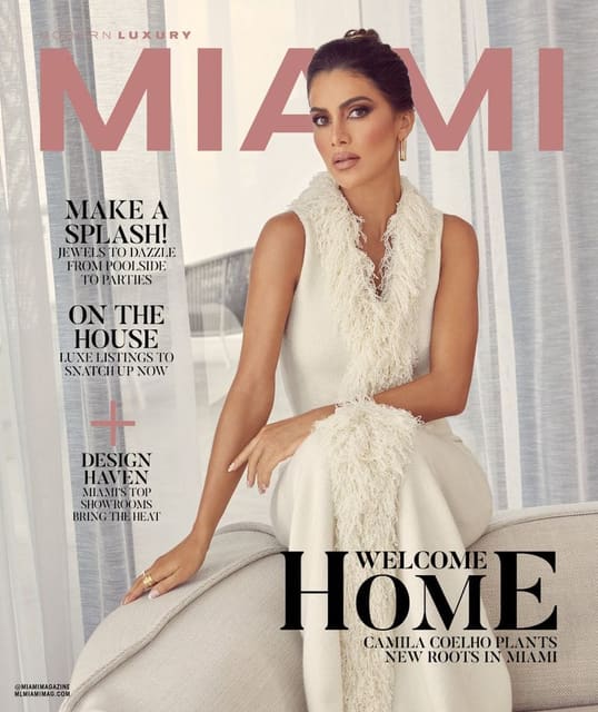 MIAMI Magazine April 2022 Cover — Modern Luxury