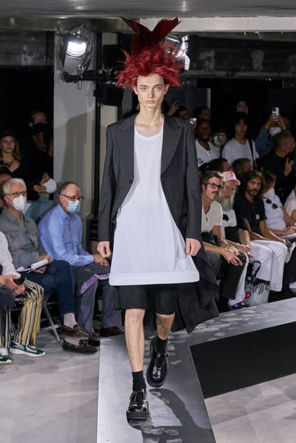 Comme des Garçons Homme Plus S/S 23 Show — Comme des Garçons