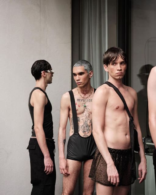 Lazoschmidl SS23 Backstage — Fucking Young