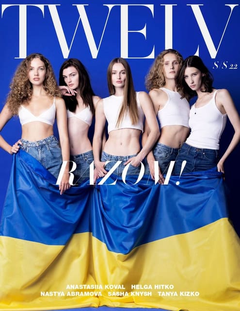 TWELV Magazine S/S 22 Cover — TWELV Magazine