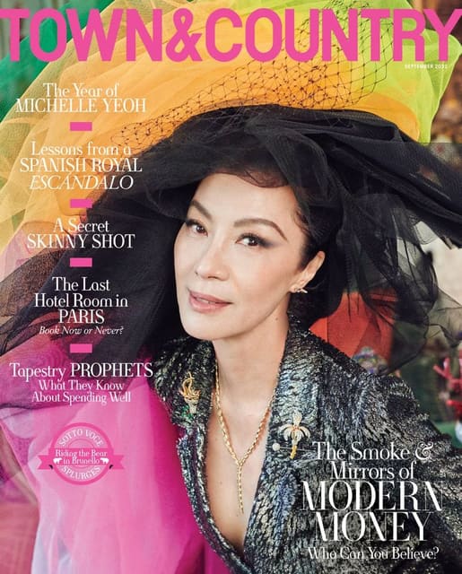 Town & Country September 2022 Cover — Town & Country