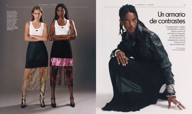Un Armario de Contrastes — S Moda for El Pais