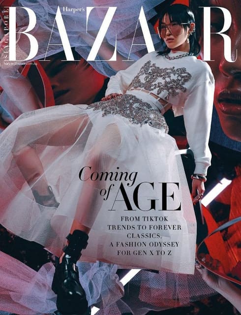 Harper's Bazaar Singapore April 2022 Cov... — Harper's Bazaar Singapore