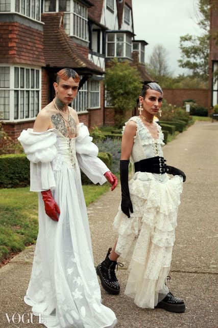 The Modern Tudor by Erica Von Stein — VOGUE.com