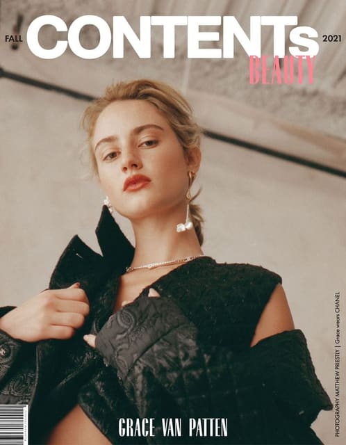CONTENTSbeauty Fall 2021 Cover — ContentMode Magazine