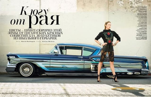 To the south of Paradise — Vogue Russia