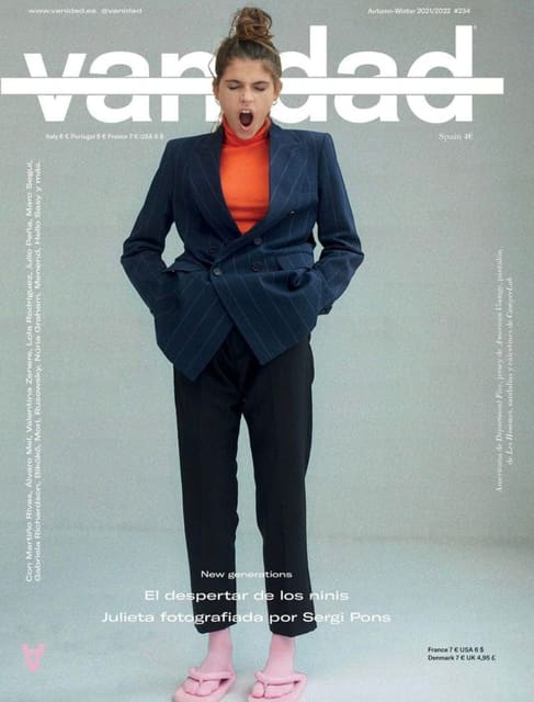 Vanidad Magazine Cover November 2021