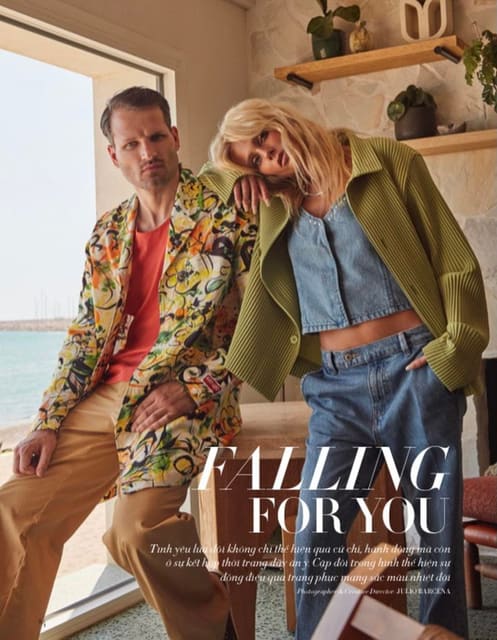 FALLING FOR YOU David Koch & Valentina Z... — Harper's Bazaar Vietnam