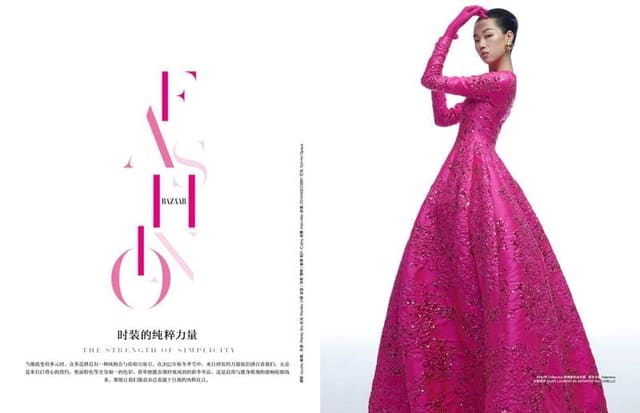 The Strength of Simplicity — Harper's Bazaar China