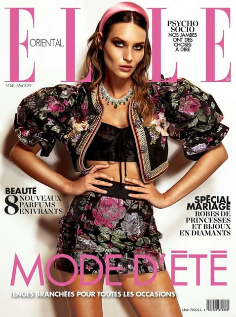 Elle Oriental May 2019 Cover — Elle Middle East