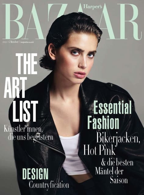 Harper's Bazaar Germany October 2022 Cov... — Harper's Bazaar Germany