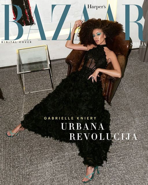 GABRIELLE KNIERY: URBANA REVOLUCIJA — Harper's Bazaar Serbia
