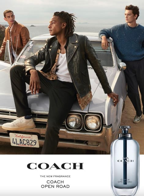 Coach 'Open Road' Fragrance 2022 Campaig... — Coach