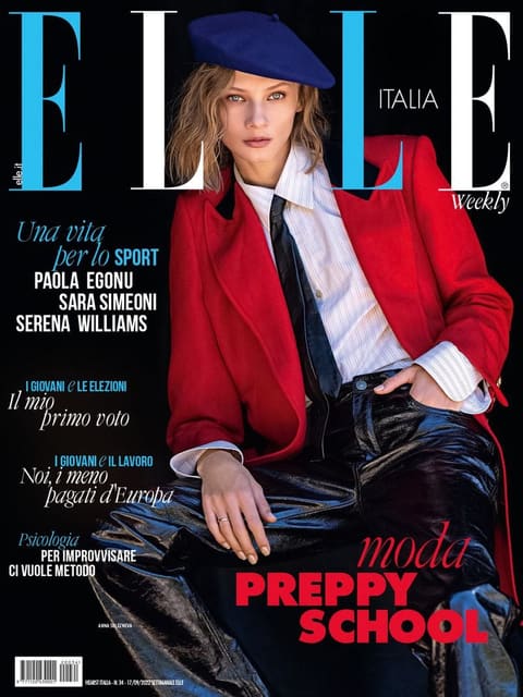 Elle Italia September 17, 2022 Cover — Elle Italia