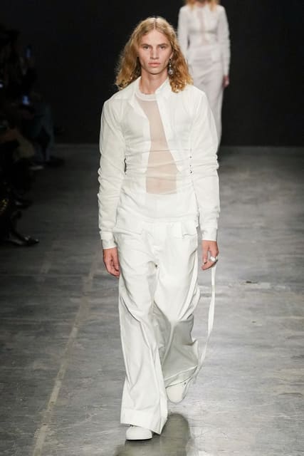 Ann Demeulemeester S/S 23 Show — Ann Demeulemeester