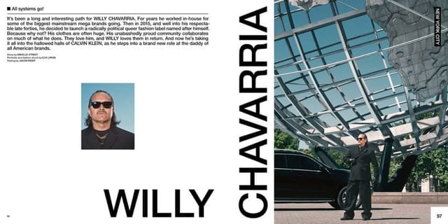 Willy Chavarria — Fantastic Man