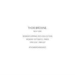 Thom Browne S/S 23 Show — Thom Browne