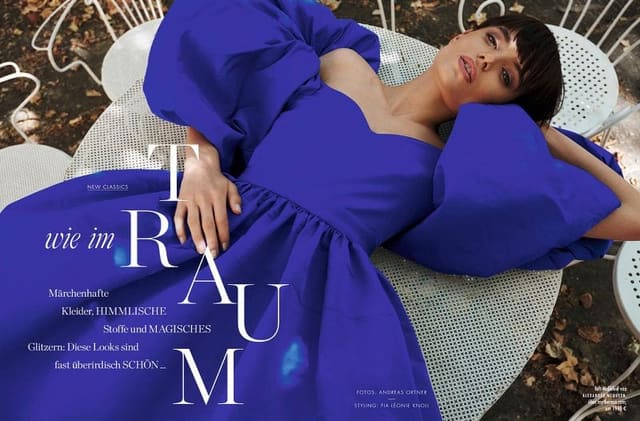 Emilia Vucinic — Elle Germany