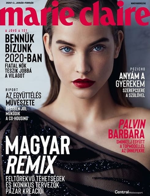 Marie Claire Hungary January 2020 Cover — Marie Claire Hungary