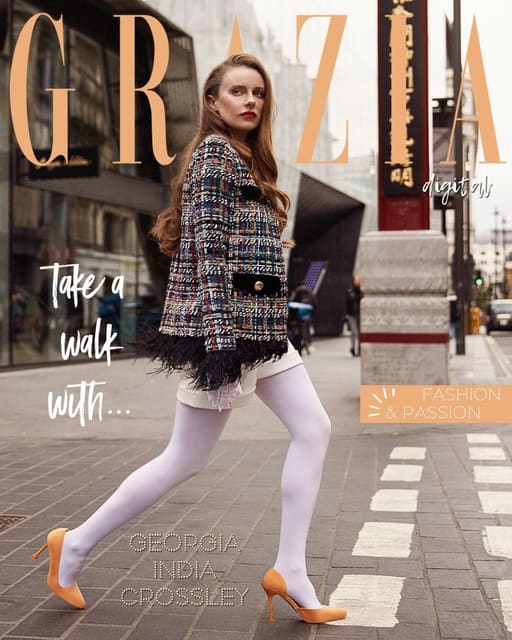 Georgia India Crossley — Grazia Bulgaria