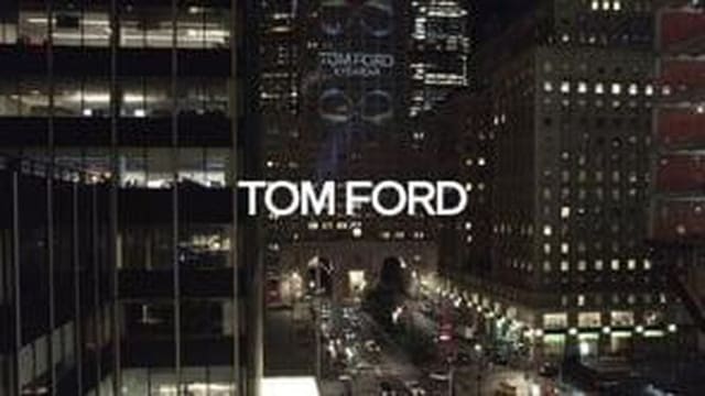 TOM FORD video projection onto the iconi... — Tom Ford