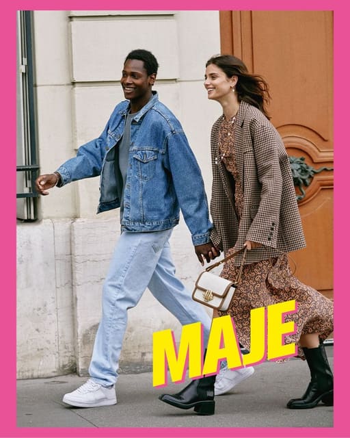 Maje F/W 2022 Campaign — Maje