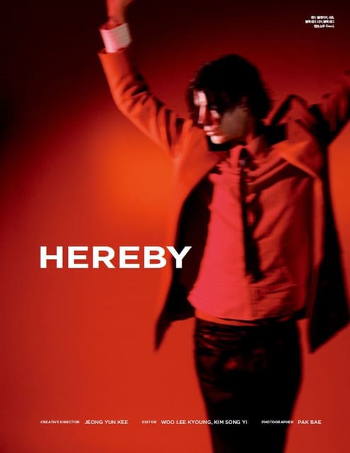 Hereby — L'Officiel Hommes Korea