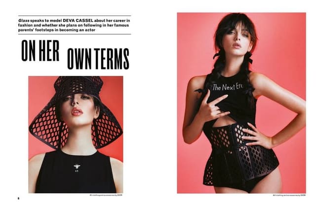 On Her Own Terms: Deva Cassel — Glass Magazine