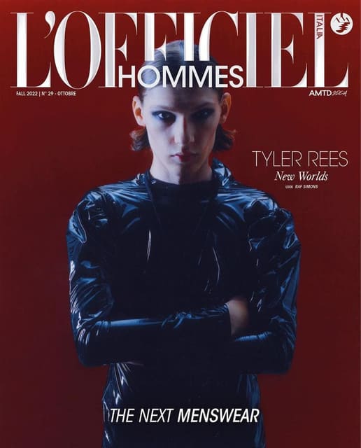 L'Officiel Hommes Italia #29 Fall 2022 C... — L'Officiel Hommes Italia