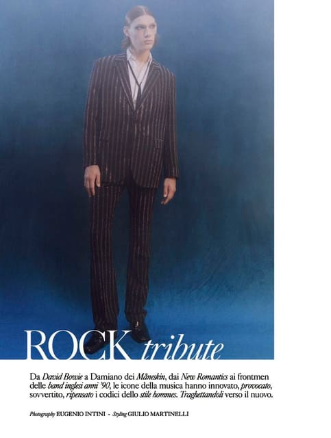 Rock Tribute — L'Officiel Hommes Italia