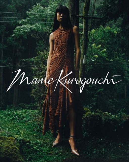 Mame Kurogouchi AW22 Isetan — Mame Kurogouchi
