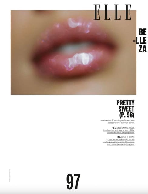 Pretty Sweet — Elle Mexico