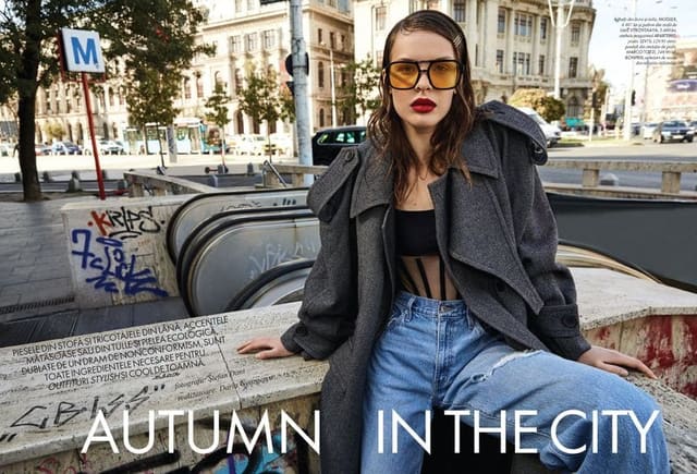 Autumn in the city — Elle Romania