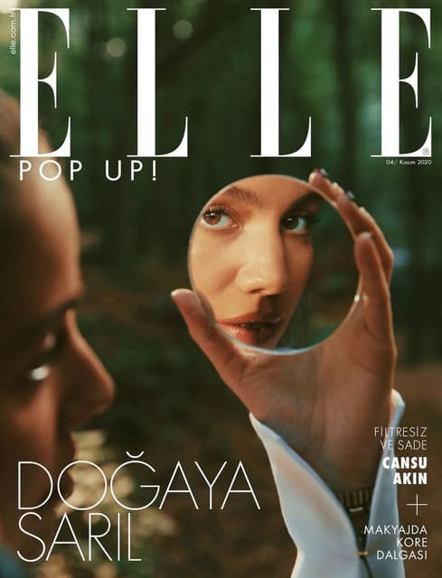 Elle Turkey November 2020 Cover — Elle Türkiye