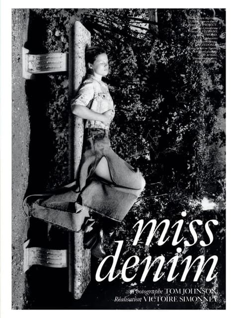 Miss Denim — Vogue France