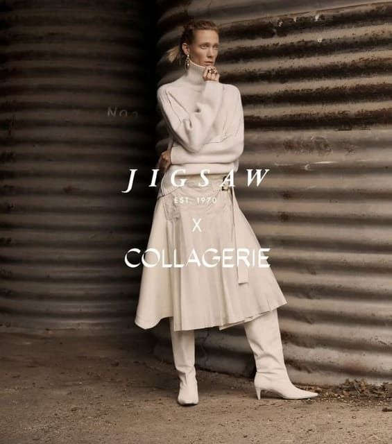 Jigsaw X Collagerie 2022 Lookbook — Jigsaw