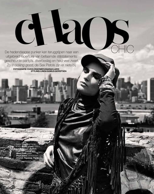 Chaos Chic — Marie Claire Netherlands