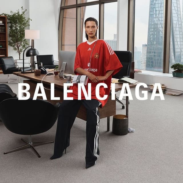 Balenciaga x Adidas 2022 Campaign — Balenciaga