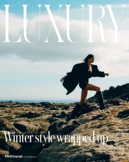Telegraph Luxury October 2022 Cover — Telegraph Luxury